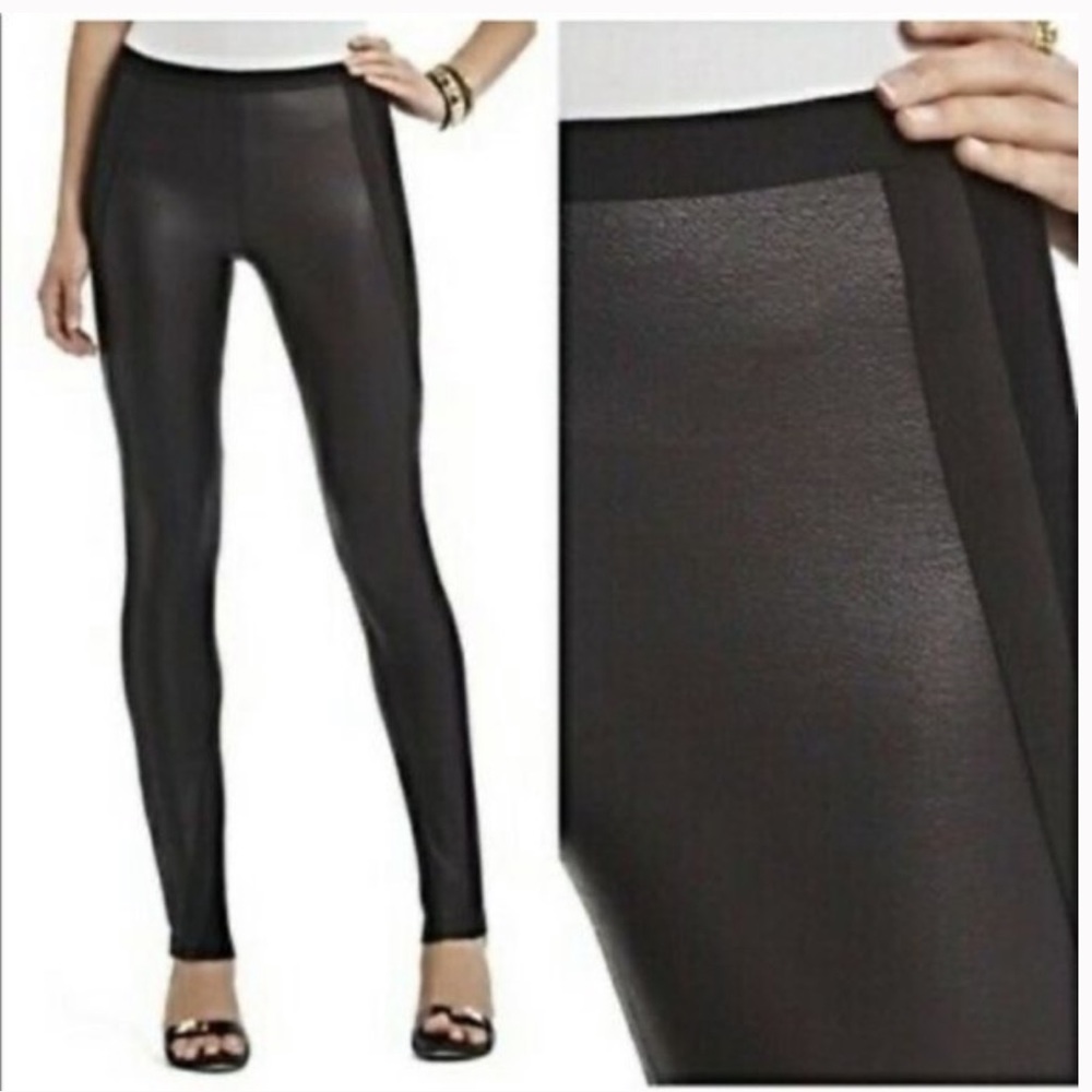 Leather leggings